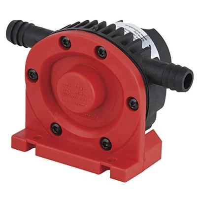Image of wolfcraft Pump with Plastic Casing (1300 l/h) I 2202000 for Pumping Liquids a Power Drill