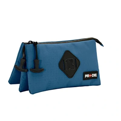 Image of PRODG Navy Blue Smart Triple Pencil Case, Dark