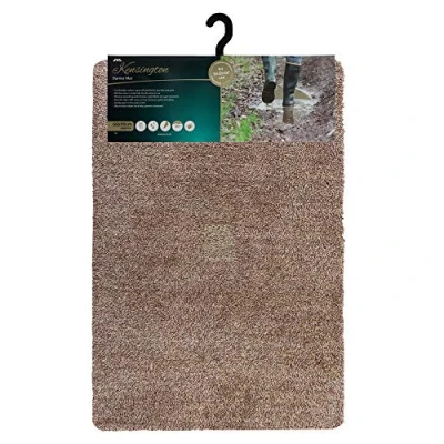 Image of JVL Kensington Barrier Door Mat, Brown, 60 x 90 cm, Large