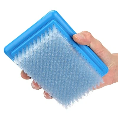 Image of BORDSTRACT Felting Needle Mat Brush, Plastic Wool DIY Craft Tool for Embroidery and Stitching Projects