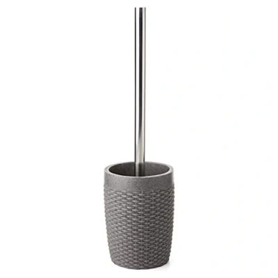 Image of Tatay Nest Collection Toilet Brush, Polyresin, Grey, One Size