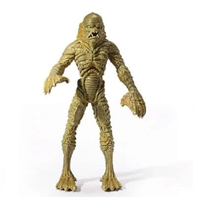 Image of Creature From the Black Lagoon Mini Bendy Fig 5.5in (14cm) Noble Toys Miniature Bendable Figure Posable Doll Figures