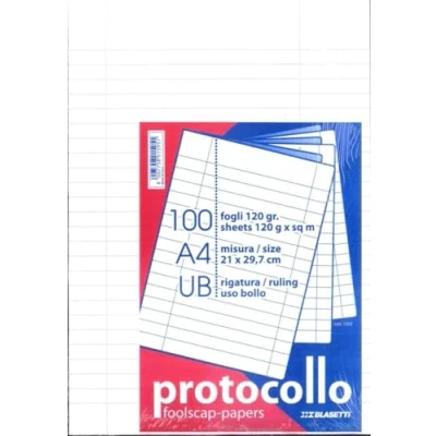 Image of BLASETTI cf100fogli Protocol 120 gr. UB