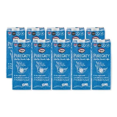 Image of Glebe Farm, Gluten Free Oat Drink 10 x 1 Liter, Dairy Free, Vegan, No Added Sugar