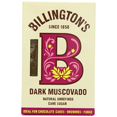 Image of Billington&#039;s Dark Muscovado Natural Unrefined Cane Sugar 500g x 10