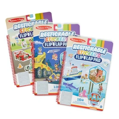 Image of Melissa &amp; Doug PAW Patrol Reusable Sticker Bundle
