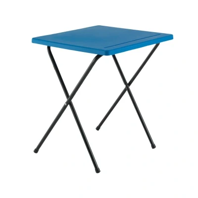 Image of Titan Folding Exam Desk Polypropylene Blue KF78652