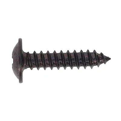 Image of Sealey Self Tapping Screw 4.2 x 19mm Flanged Head Black Pozi Pack of 100