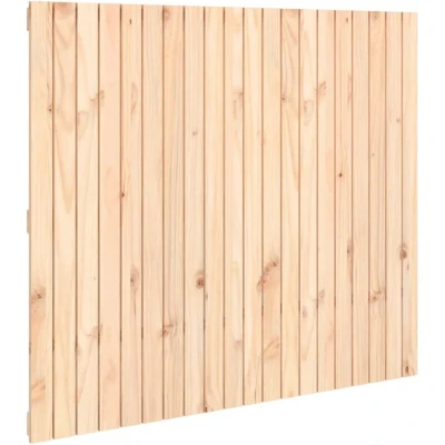 Image of vidaXL Wall Headboard 127.5x3x110 cm Solid Wood Pine