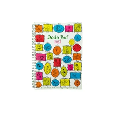 Image of Dodo Pad A5 Diary 2023 Calendar Year Week to View (Dodo Diary: A Organiser Planner Book ... UK made, sustainable, plastic free)