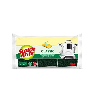 Image of Scotch Brite Classic Scouring Sponge, Green