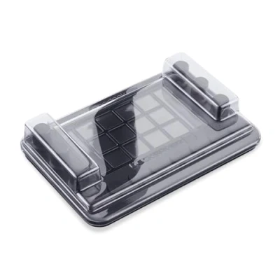 Image of Decksaver LE Cover for Loupedeck Live &amp; Razer Stream Super Durable Polycarbonate Protective lid in Smoked Clear Colour, Made The UK Creators&#039; Choice Unbeatable Protection