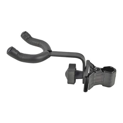 Image of Clamp on Guitar Holder for Stands or Poles 18mm 45mm Diameter.