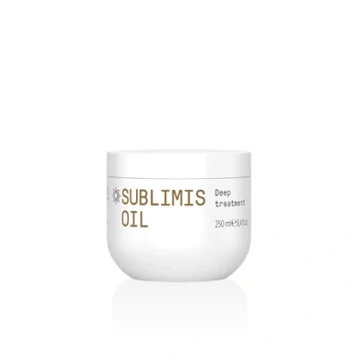 Image of Framesi hair mask professional sublimis argan oil deep treatment dry damaged morphosis line 200ml