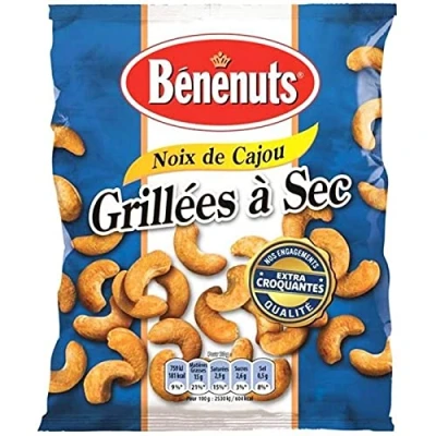 Image of Bénénuts Noix de Cajou Grillées à Sec 165g (lot 3)