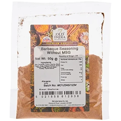 Image of Old India Barbeque Seasoning Without MSG 50g