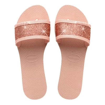 Image of Havaianas Women You Angra Glitter, Ballet Rose, 6/7