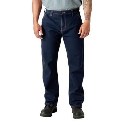 Image of Dickies Men&#039;s Carpenter Relaxed Fit Jean, Dark Denim Wash, 36W x 30L