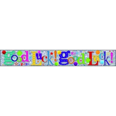 Image of Wall Banner Good Luck