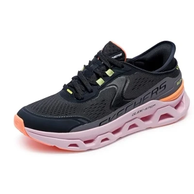 Image of Skechers Women&#039;s Glide Step Altus Sneaker, Black, 7 UK
