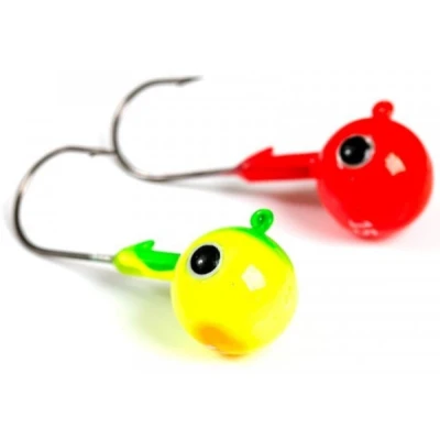 Image of Fladen Jigheads red/yellow 10gr 6/0 5 pcs Jig head