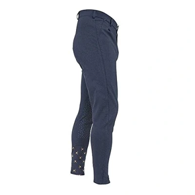 Image of Shires Aubrion Walton Riding Breeches in Navy Mens 28&quot;,