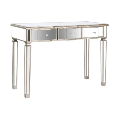 Image of Home ESPRIT Side Table Silver Mirror Wood MDF 112 x 45 80 cm