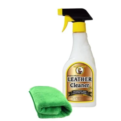 Image of Leather Cleaner by Howard 16oz / 473ml with Professional Microfibre Cloth