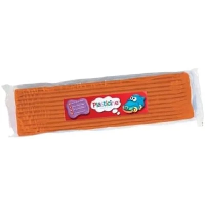 Image of Plasticine One Colour Slab 400g Sienna, Official Aardman of Morph, Modelling Compound for Animators and Model Makers, Never Dries Out, Make Sculptures, Models Stop Motion Animations