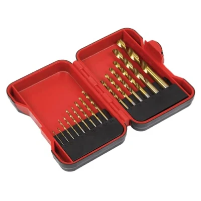 Image of Sealey HSS Drill Bit Set 15pc