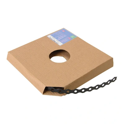 Image of PCBB17 Black Plastic Coated Pre Galvanised Band 17mm x 0.8 10m Box 1 FORPCBB17 Forgefix