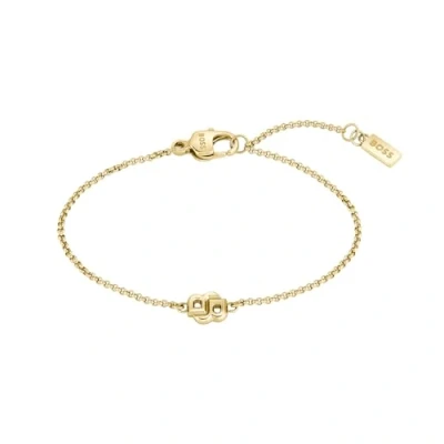 Image of BOSS Double Petit Bracelet goldcoloured, Women&#039;s, Size: ONE, Gold/coloured