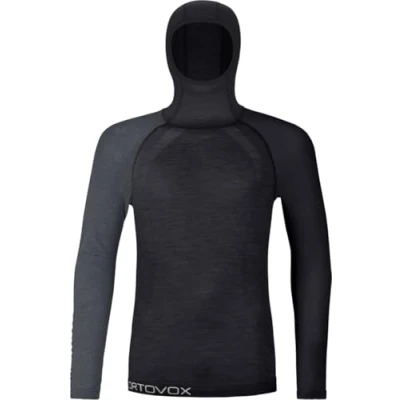 Image of ORTOVOX 85531 90201 120 COMP LIGHT HOODY M Sweatshirt Men&#039;s black raven Size XL