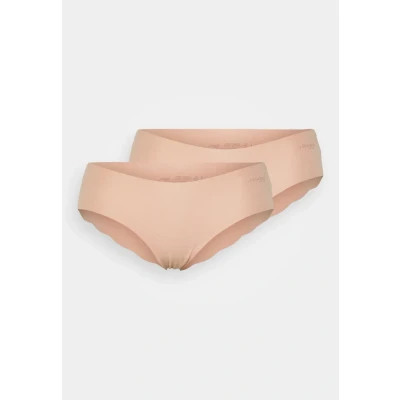 Image of Sloggi Women&#039;s ZERO Modal 2.0 H Hipster 2P Briefs, CAMEO BROWN, L