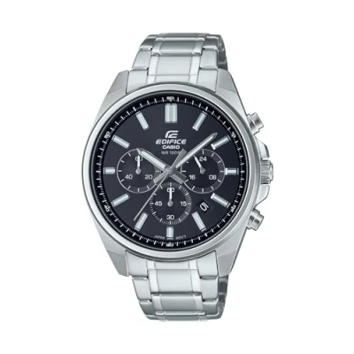 Image of Casio Men&#039;s Analog Quartz Watch with Stainless Steel Strap EFV 650D 1AVCR