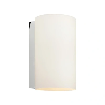 Image of Cyl 200 Indoor Wall 2 Light White Glass, E14