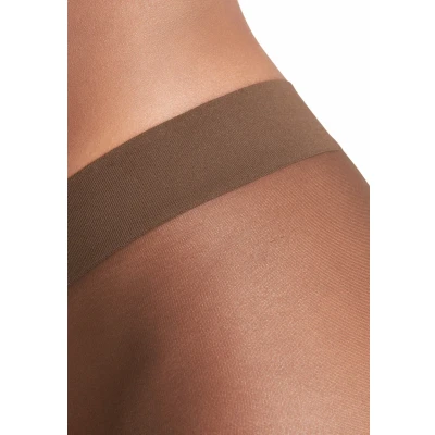 Image of FALKE Women&#039;s Pure Matt 20 DEN W TI Sheer Plain 1 Pair Tights, Brown (Brenda 5179) new eco friendly, M L