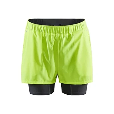 Image of Craft Men&#039;s Advance Essence 2 in 1 Stretch Shorts, Flumino, M UK