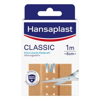 Image of Hansaplast Classic 1 m x 6 cm B00V8CUEH Packung (1 m)