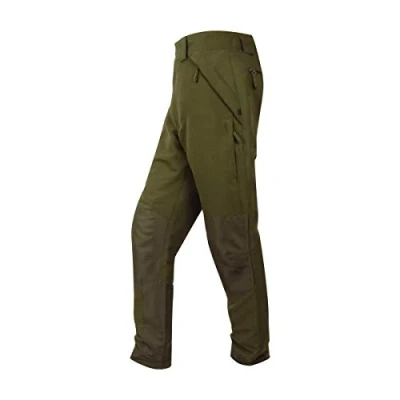 Image of Hoggs of Fife Kincraig W/P Field Trousers Olive Green Large