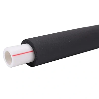 Image of HAIRIT Outdoor Antifreeze Insulation Pipe, Waterproof Foam Pipe Lagging ID 6mm 13mm 16mm 60mmm Flexible Water For Air Conditioner (Size : ID28mmx9mmx1.8m)