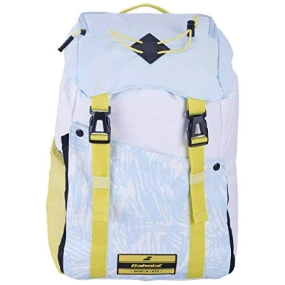 Image of Babolat Backpack Kid Club (Girl) Unisex Bag for Girls / 153 White Blue, Single