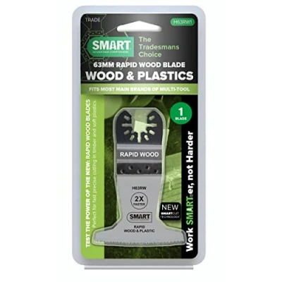 Image of Smart H63RW1 Trade 63 mm Rapid Wood Blade, Silver