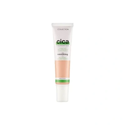 Image of Collection Cosmetics Hydrating Medium Coverage Cica Foundation Infused with Anti Redness, Vegan Foundation, 30ml, Beige