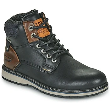 Image of Tom Tailor LORENZA men&#039;s Mid Boots in Black