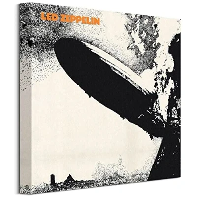 Image of Led Zeppelin WDC101236 Printed Canvas 40 x cm Album I, Multi Colour,