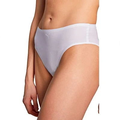 Image of PUMA Women&#039;s BIKINI, White, ONE SIZE (pack of 2)