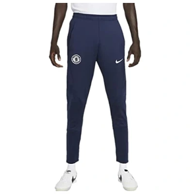 Image of Chelsea DJ8541 Season 2022/23 Official Trousers Men&#039;s College Navy/White M