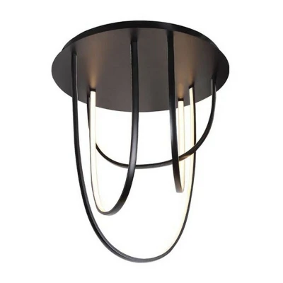 Image of Galata LED Ceiling Light 80W 3000K Black