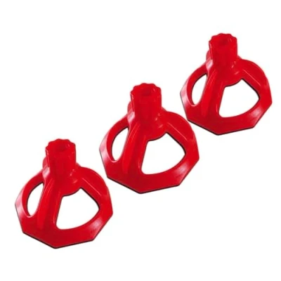 Image of Tile Levelling System spacers 100 Reusable twisters SHAFFER PRO Tiling Tools Laying aid for Floor Tiles/Wall Tiles Installation kit